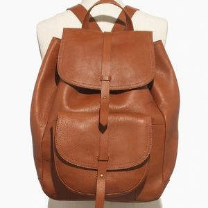 Madewell The Transport Rucksack in English Saddle
